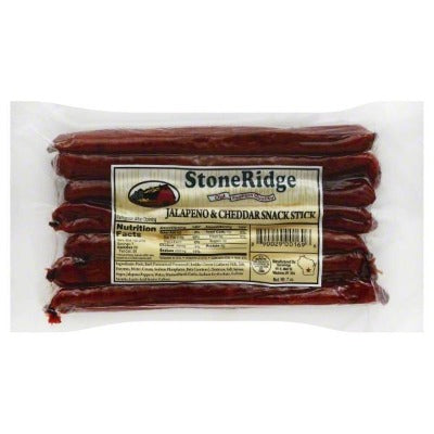 Stone Ridge: Jalapeno & Cheddar Snack Sticks 7oz