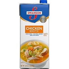 Swanson's chicken broth 32oz