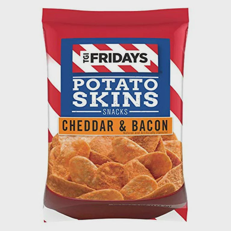 TGI Fridays Potato Skins Cheddar & Bacon 1oz 10pk