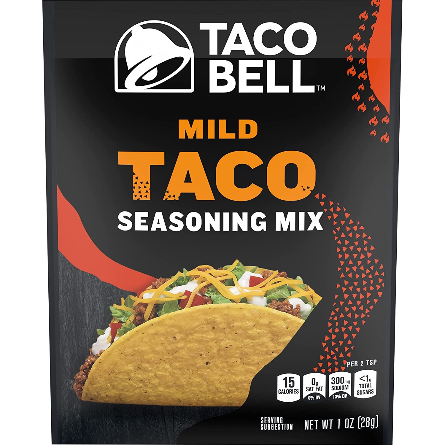 Taco Bell Mild Seasoning Mix 1oz