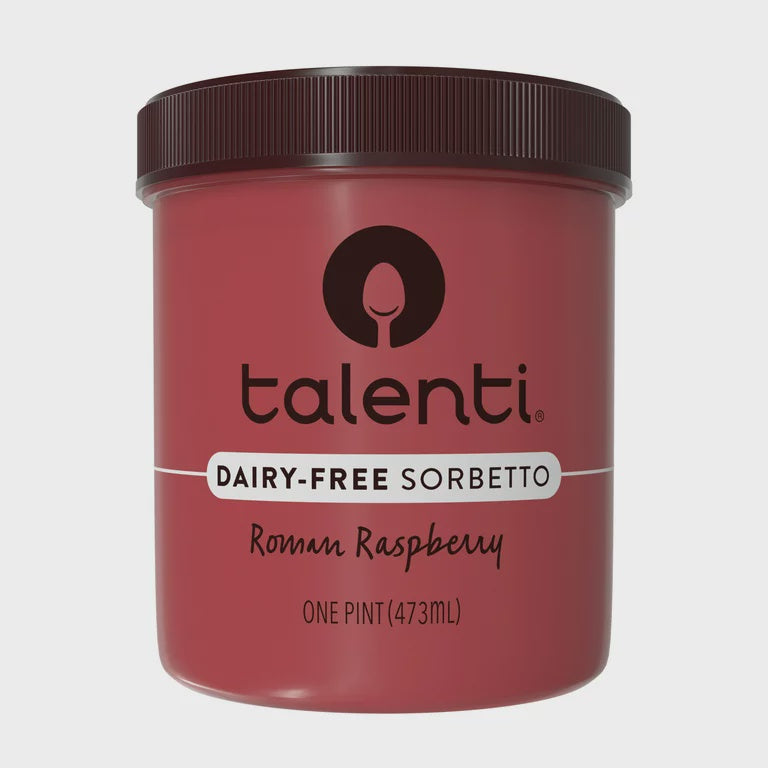 Talenti Roman Raspberry Sorbetto Dairy Free 1Pint