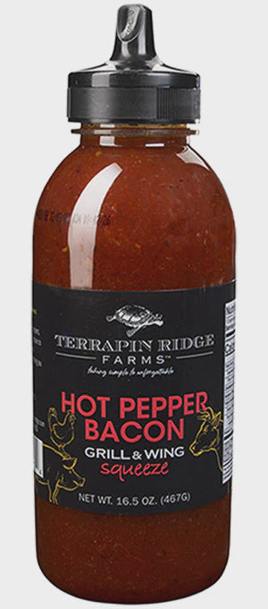 Terrapin Ridge Hot Pepper Bacon Grill & Wing Squeeze 16.5oz.