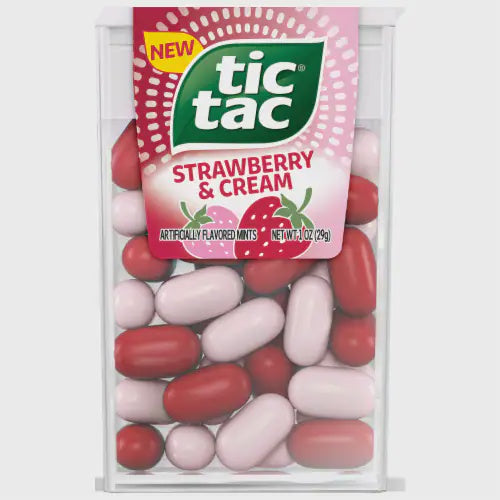 Tic Tac Strawberry & Cream 1oz