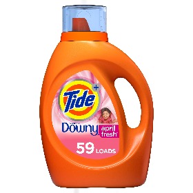 Tide Laundry Soap With April Fresh Downy 92oz