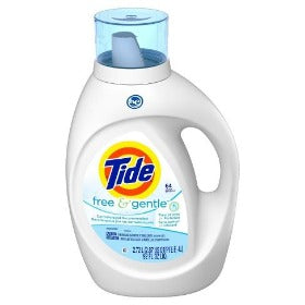 Tide Laundry Soap Liquid Free & Gentle