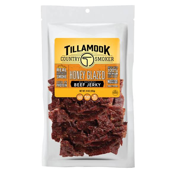 Tillamook Beef Jerky Honey Glazed 10oz