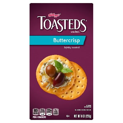 Toasteds Crackers Buttercrisp 8oz