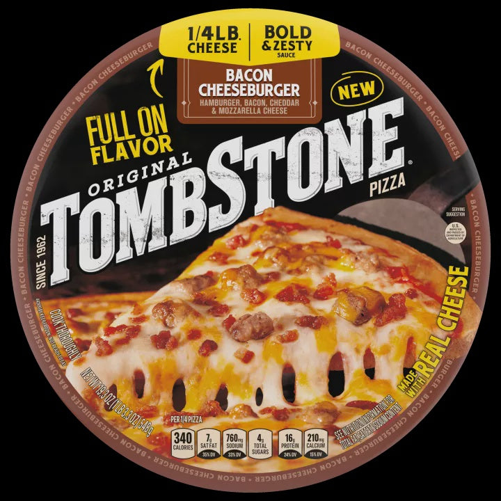Tombstone Bacon Cheeseburger Pizza