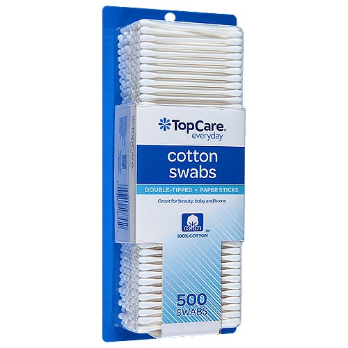Top Care Cotton Swabs 500ct