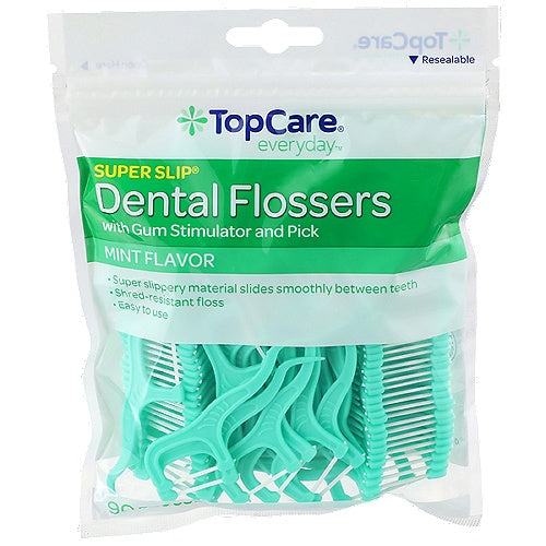 Top Care Dental Flossers 90ct