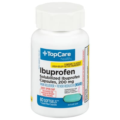 Top Care Ibuprofen Mini Softgels 80ct