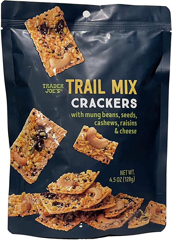 Trader Joes Trail Mix Crackers 4.5 oz.