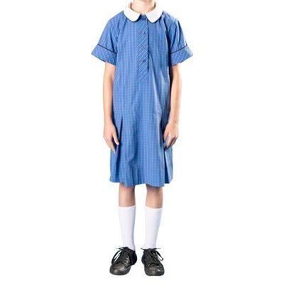 Uniforms - Tunic Blue Check Junior