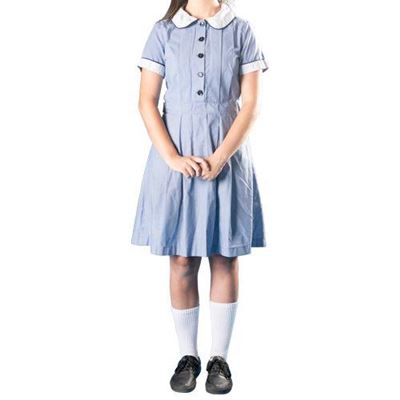 Uniforms - Tunic Blue White Senior