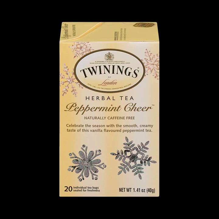 Twinings Tea Peppermint Cheer w/vanilla 20bags