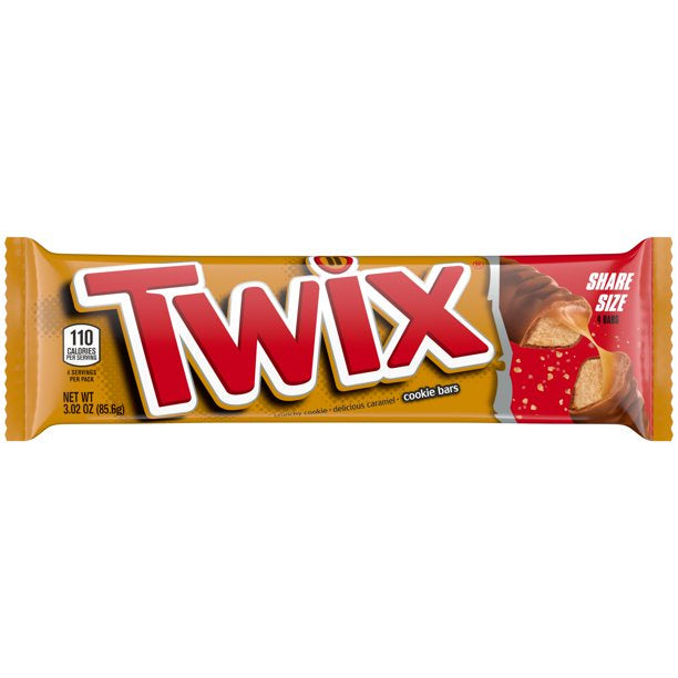 Twix Caramel Candy Bar King Size 3.02oz