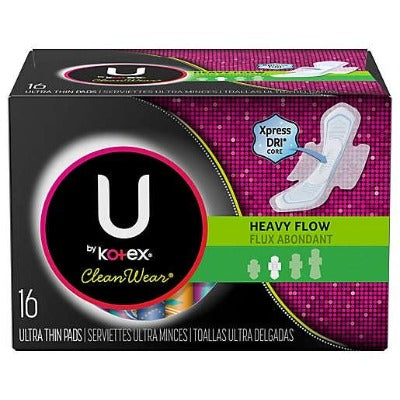 U by Kotex Ultra Thin Pads 16 ct