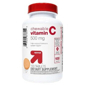Up & Up Chewable Vitamin C 500 mg 100tablets