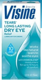 Visine Dry Eye Relief Eye Drops  1/2oz.