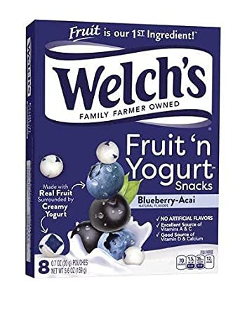 Welch's Fruit & Yogurt Snacks Blueberry Acai