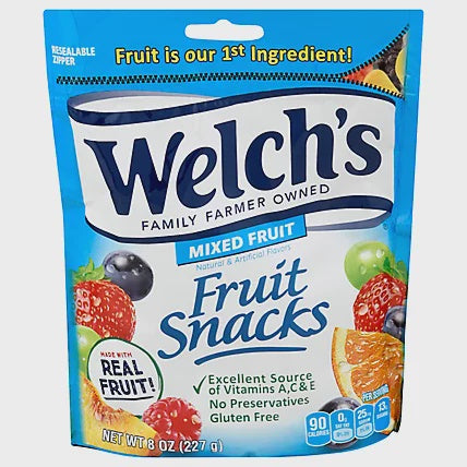 Welch's Mixed Fruit Snacks 10pk
