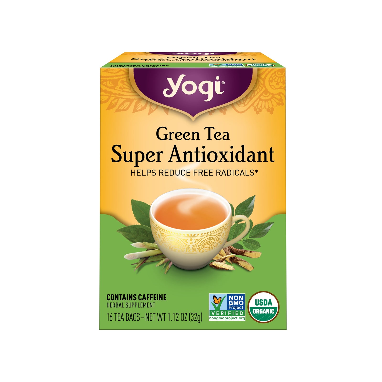 Yogi Green Tea Super Antioxident 16ct