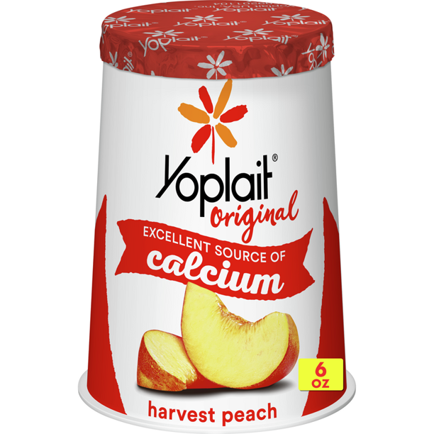 Yoplait Harvest Peach individual Yogurt 6oz
