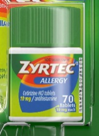Zyrtec Allergy Tablets 10mg
