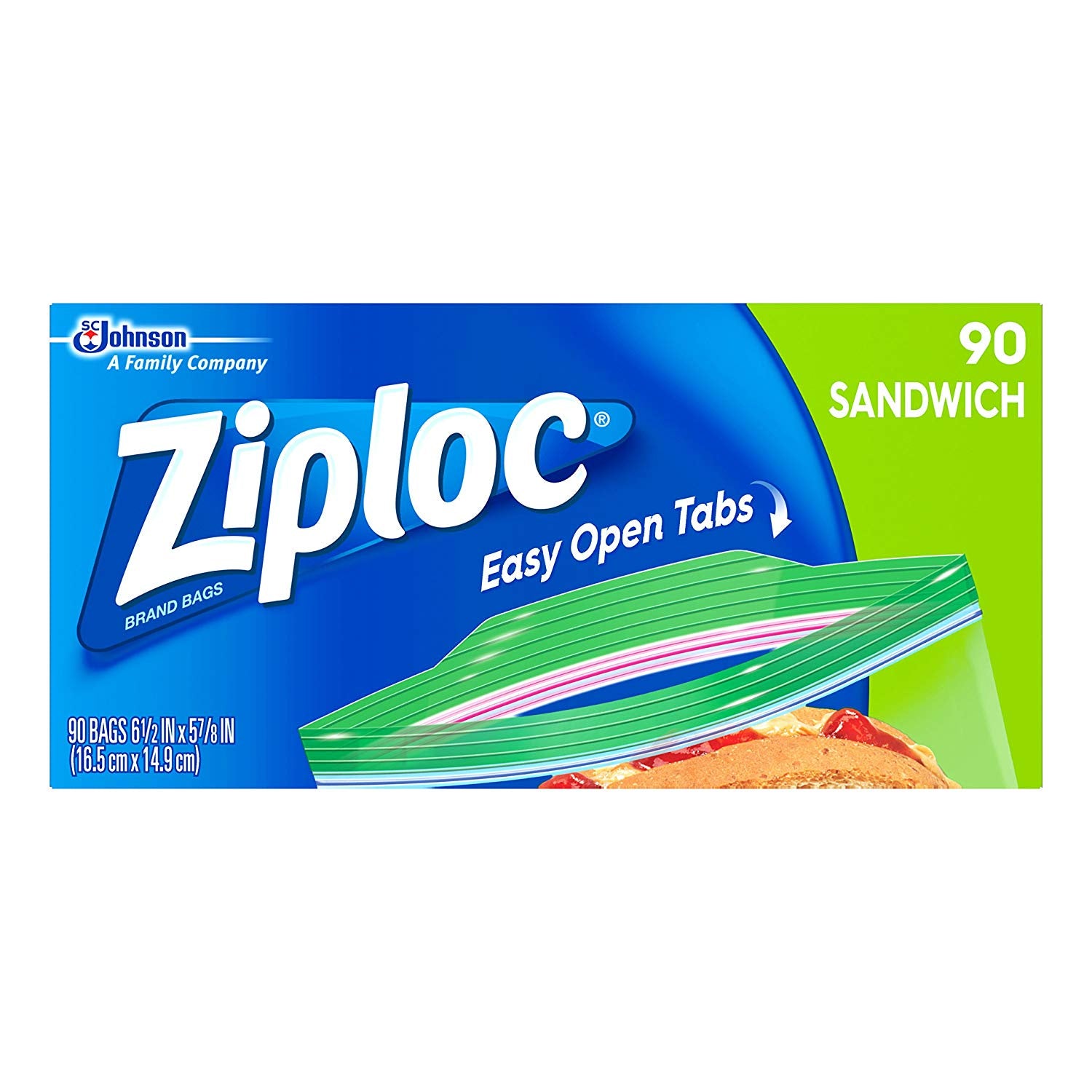 Ziploc Sandwich Bags 90ct