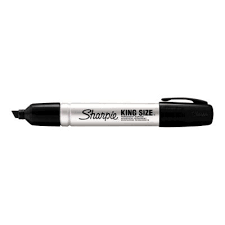 Sharpie King Size Permanent Marker Black - 1 count