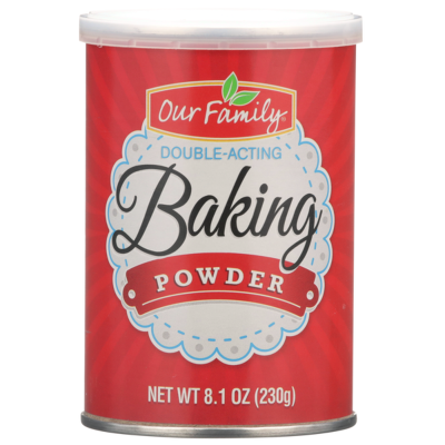 Our Family Baking Powder 8.1oz