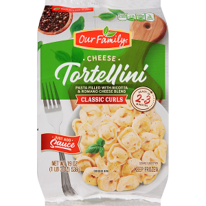 Our Family Frozen Tortellini Cheese 19oz