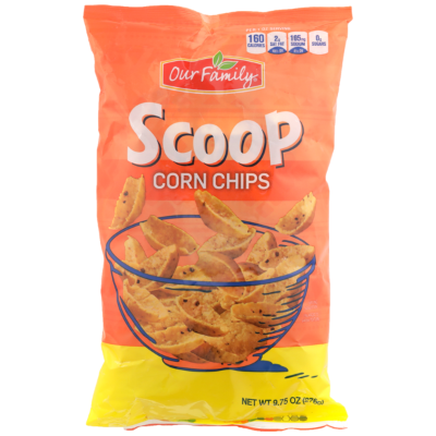 Our Family Scoop Corn Chips 9oz