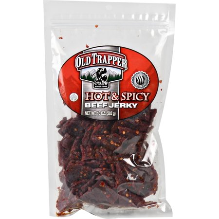 Old Trapper Hot & Spicy Beef Jerky 10oz