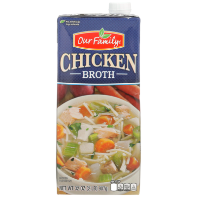 Our Family Chicken Broth 32oz