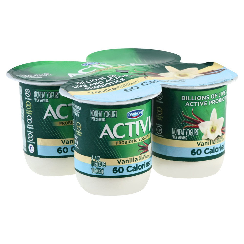 Dannon Activia Light Vanilla Yogurt 4pk