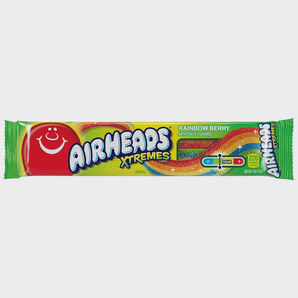 Air Heads Xtreme Hoppin Berry Candy 2oz