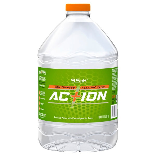 Action Alkaline Charged Water 101 oz