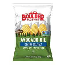 Boulder Canyon  Avocado  Oil Potato Chips 5.25 oz.