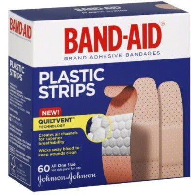 Band-Aid Plastic Family Pack 60ct