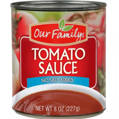 Our Family Tomato Sauce 8 oz.