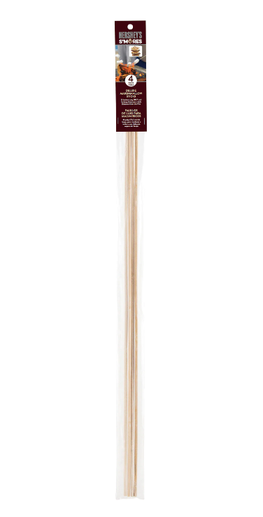 Marshmallow Bamboo Roasting Sticks 4pk
