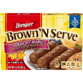 Banquet Brown' N Serve Vermont Maple 10pk