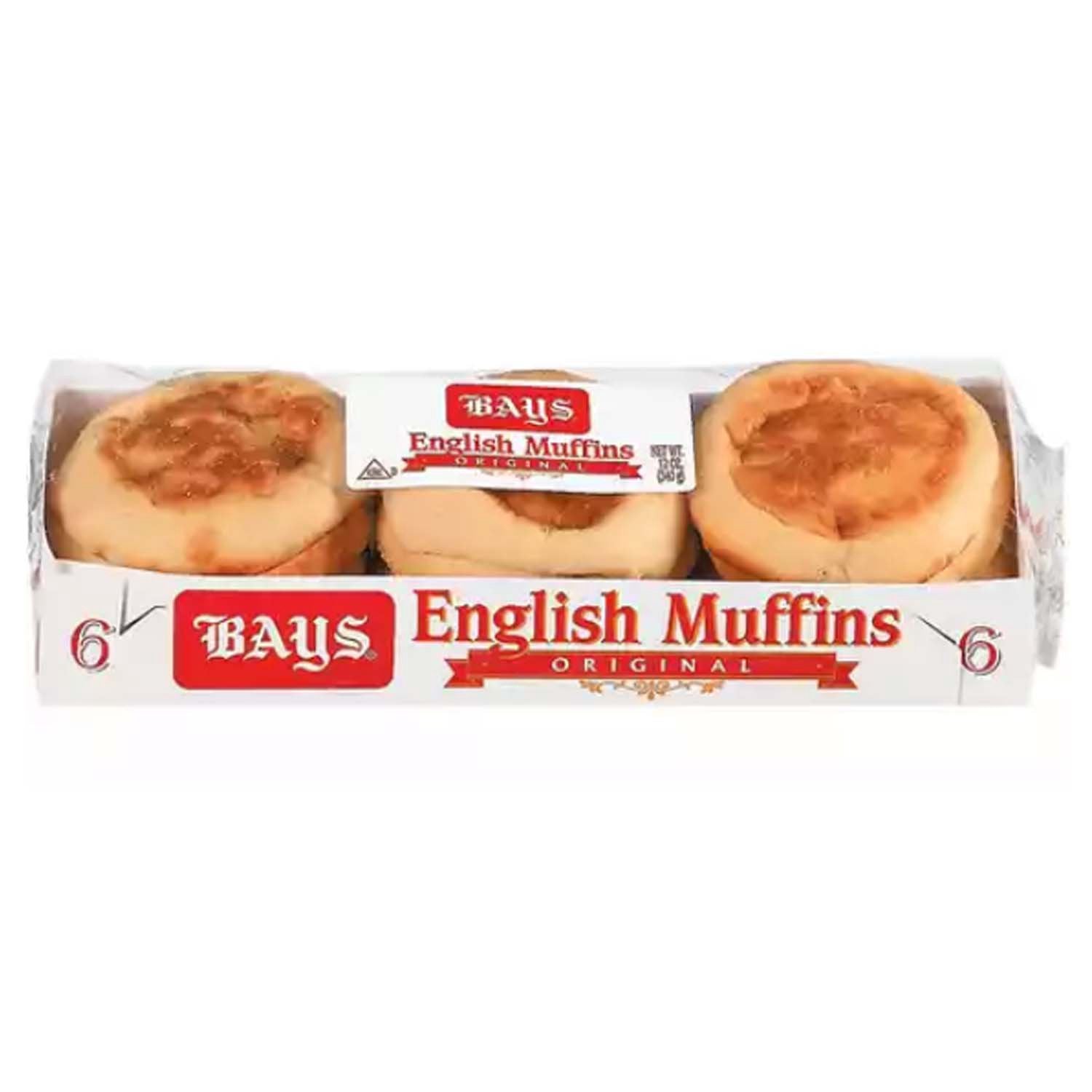 Bays English Muffins 6 ct