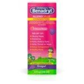 Benadryl Children Allergy Liquid grape 4floz