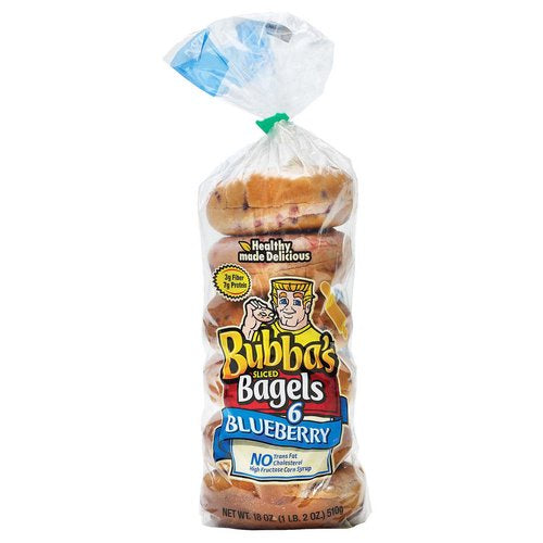 Bubba's Bluebery Bagels 6ct.