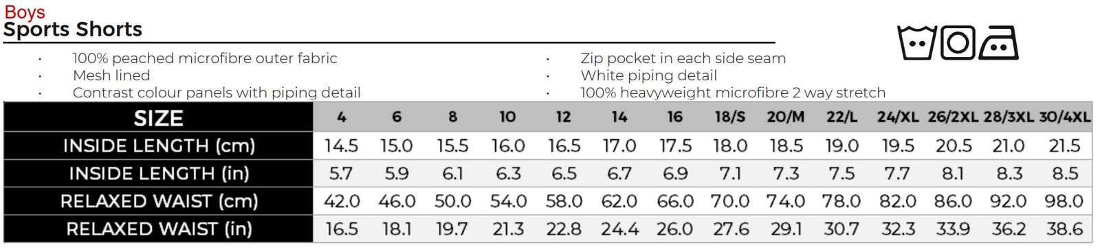 Uniforms - Shorts Sport