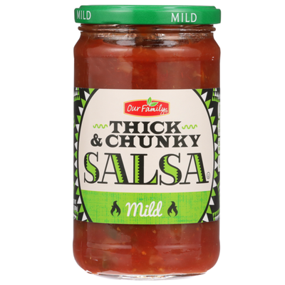 Our Family Thick & Chunky Salsa  Mild 24oz.