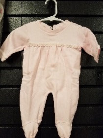 Calamaro Pink Romper - 1mth - Baby Clothes