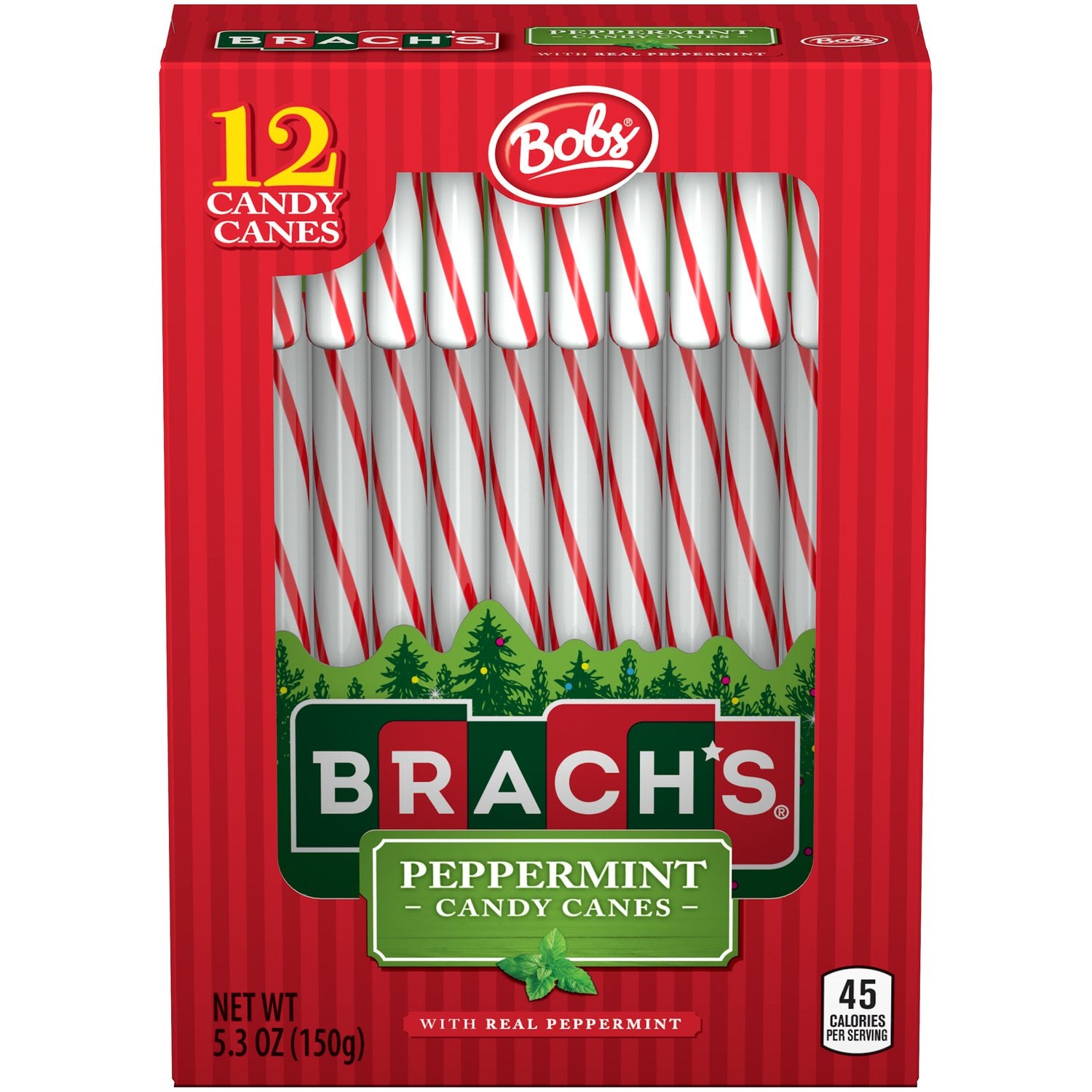 Bob's Peppermint Candy Canes 12 ct